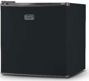 BLACK + DECKER Compact Refrigerator Mini Fridge with Freezer